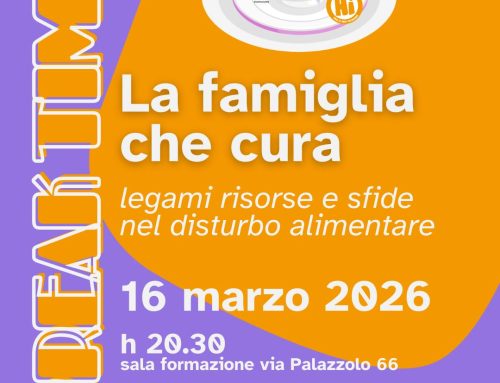 Break Time del 16 marzo h 20.30 – La famiglia che cura: legami, risorse e sfide nel disturbo alimentare
