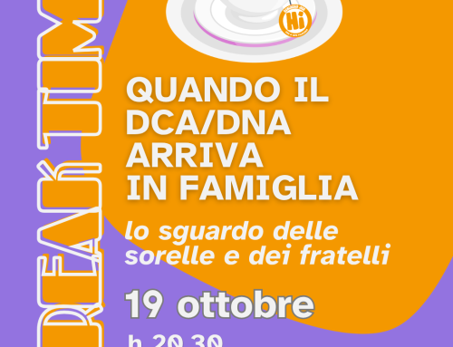 Break Time del 19/10/2026 – Quando il disturbo alimentare arriva in famiglia: lo sguardo dei fratelli e delle sorelle